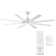 66" 8 - Blade Outdoor / Indoor Smart Ceiling Fan with Remote Control Included, Works With Google Assistant, Amazon Alexa and IOS/Android Mobile APP