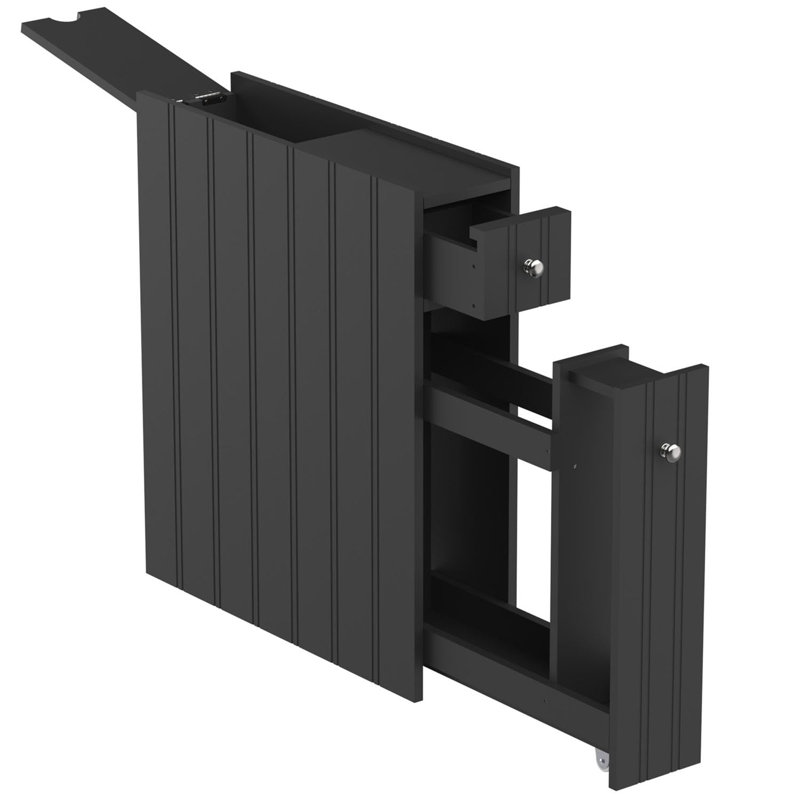 Frame Mounted Bathroom Cabinet