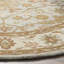 Tapis bleu / ivoire en laine / coton / latex touffeté à la main Tressler-15107604
