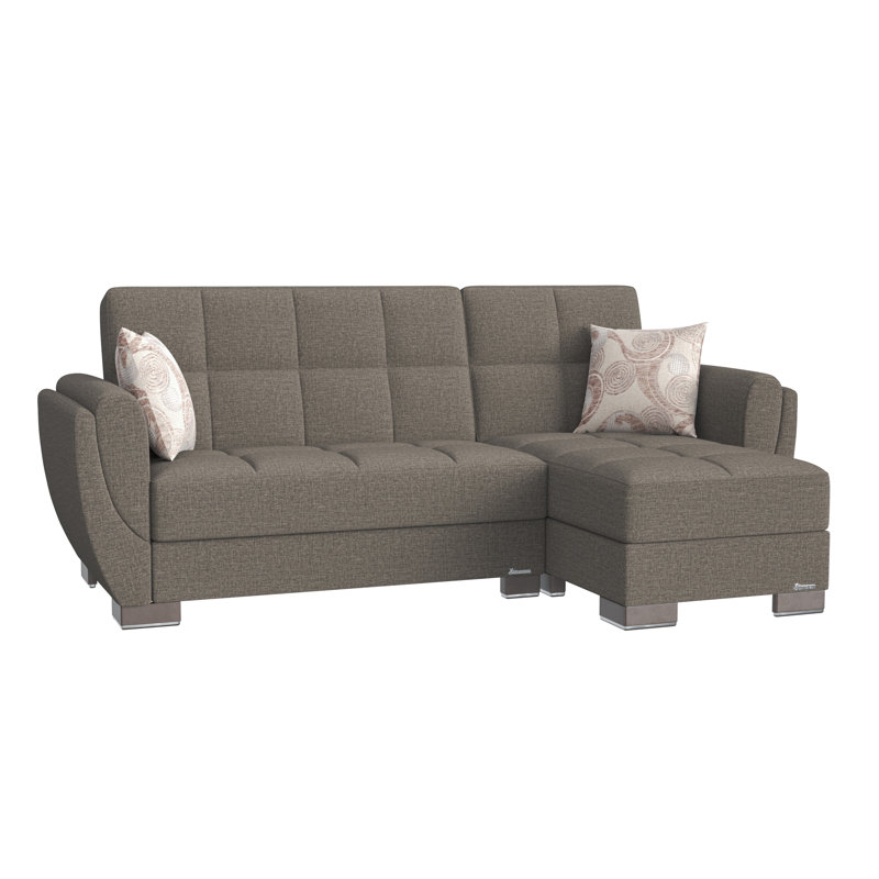 Chaise longue convertible avec rangement PrimeNest SkyHaven