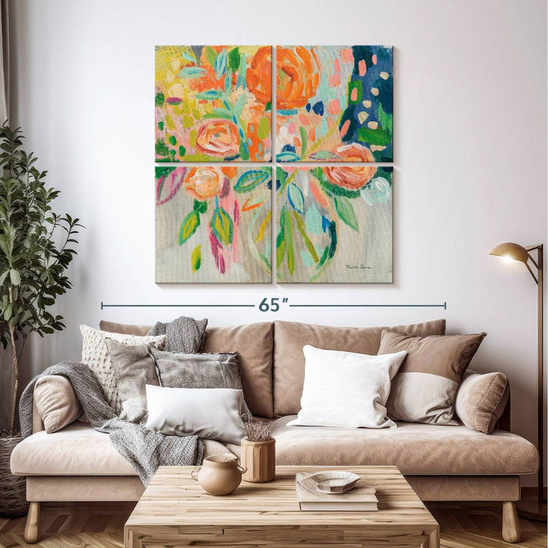 Harnek été floral orange