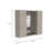 Wengue 1-Drawer Medicine Cabinet-1808689939