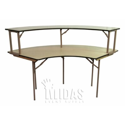 Elite Semi-circle Bar Top Riser -  Midas Event Supply, 220110