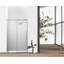 Porte de douche coulissante simple sans cadre de 47 à 48 po x H 76 po-85752668