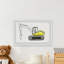 Anyan 'Jackhammer Truck' Framed Print-1771390698