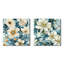 Montclaire - Ensemble de 2 collages floraux carrés-101849287-101849289