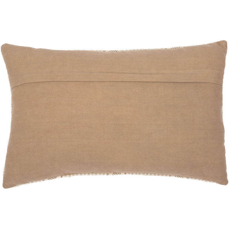 Striped Down Throw Pillow, 18" x 18", Polyester