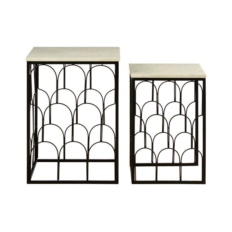 Buckland Abstract Nesting Tables