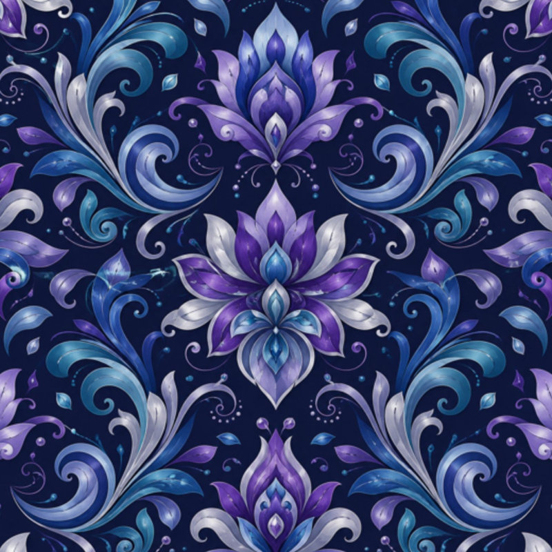 Rouleau de papier peint adhésif amovible violet élégant l 23,6 po x H 118 po, 117.96" L x 23.6" W