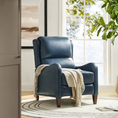 Beecher 29" Genuine Leather Manual Recliner