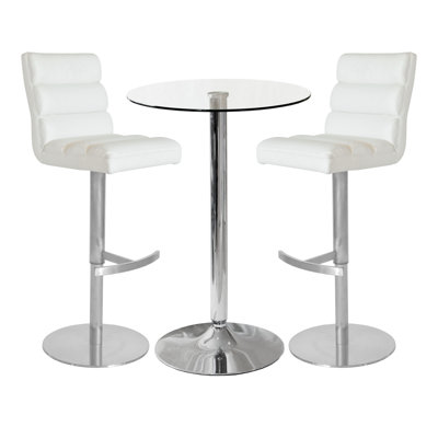 Folwell Glass Dining Set
