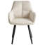 48cm H Polyester Blend Upholstered Armchair in Beige-600760039