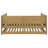 Calinda Wood Twin Daybed With Trundle Natural