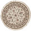 Hand Knotted Area Rug in Ivory
