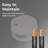 KOBOT Mini Tabletop Handheld Vacuum - 2Pk