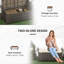 Banc de rangement pour patio, mobilier d'extérieur-1628939553