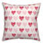  Housse et insert de coussin carré Tri Hearts-778904215
