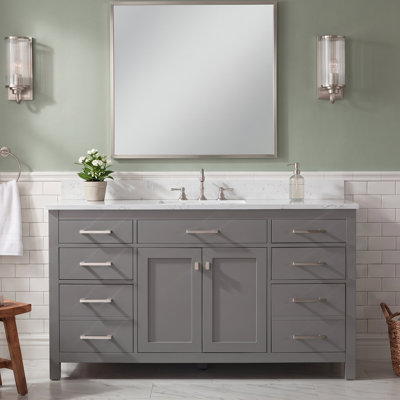 Ajhane 60" Single Bathroom Vanity Set