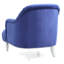 Charmant fauteuil bleu à une place