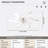 30.7In Ceiling Fan With Lights, Remote Control 3 Color Temperatures,6 Gear Wind Speed Fan Light-2113708905-2113708906