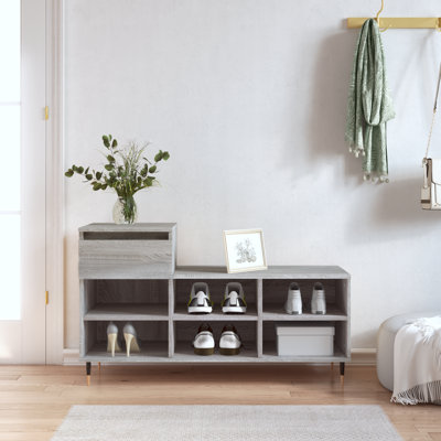 6 Pair Shoe Storage Cabinet