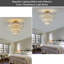 Lustre en cristal 5 niveaux-1724567464