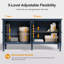 149.6cm Wide Solid Wood Sideboard-2052927962
