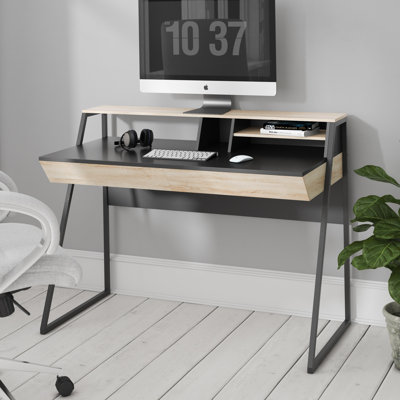 Flaxberry Metal Base Writing Desk