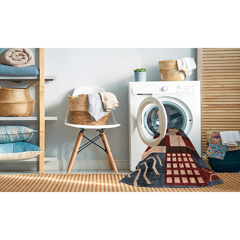 Patchwork Indoor Rug, Round 6'
