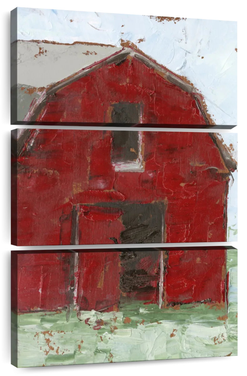 Ebern Designs Lilie Big Red Barn I | Wayfair, image size:789x1200