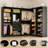 Navada Freestanding Closet System with Mirror-866838041