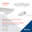 Plafonnier plat moyen enveloppant TruWrap, 4000-6000 lumens, 3000/4000 / 5000K, MVOLT, 120V-277V-101304013