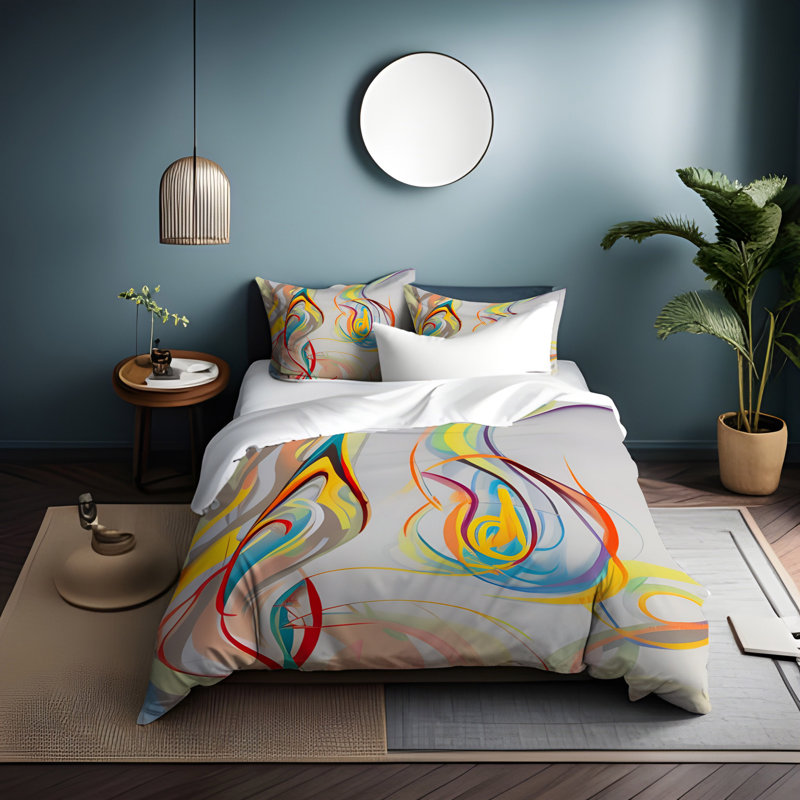 Ensemble de housse de couette , Housse de couette pour très grand lit et 2 très
