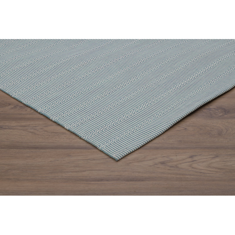Hastin - Teal, Rectangle 6' x 9'