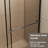 Walk-in Shower Screen 30 - 60 In.w X 72 In.h, 1/4 Inch Thick Glass, Stainless Steel Handle, Black Supporting Bar, Sliding Door, , Leak- Door 1/4" Screen, Elegant And Functional, Design