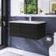 36 po Meuble-lavabo mural élégant avec lavabo en céramique-766830380