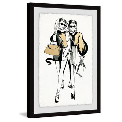 Branchville " Twin Fashionistas " Painting Print