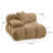 Chesnie Calliope Cafe Au Lait Performance Velvet Modular Corner Chair
