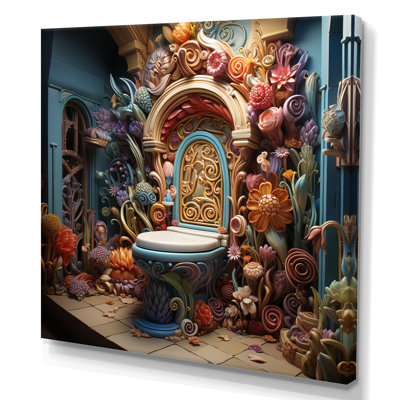 " Toilet Whimsical Wonderland I "
