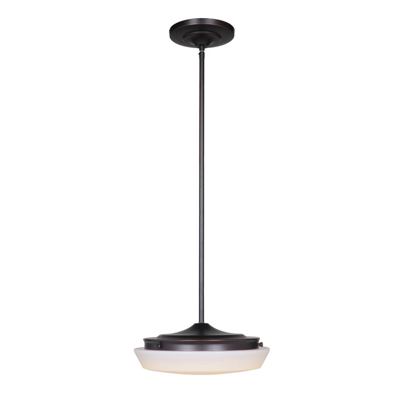 Luminaire tambour à tambour simple 1 lumières Gratz, Huile bronze doré