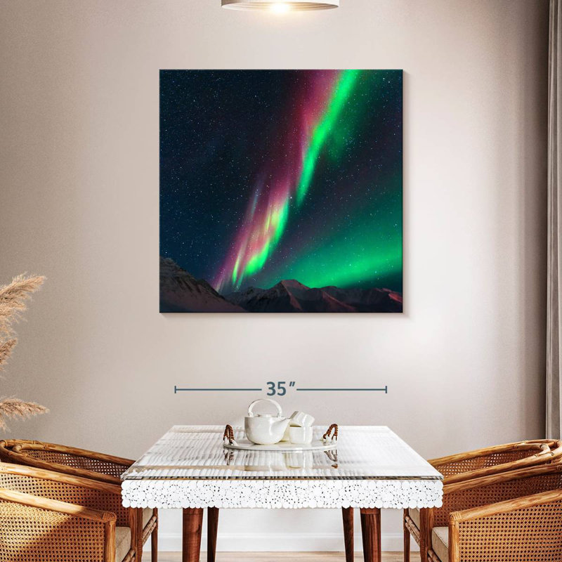 Alvord Atigun Pass Northern Lights, H 39 po x l 39 po
