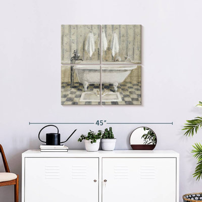 Baignoire blanche victorienne Lilie