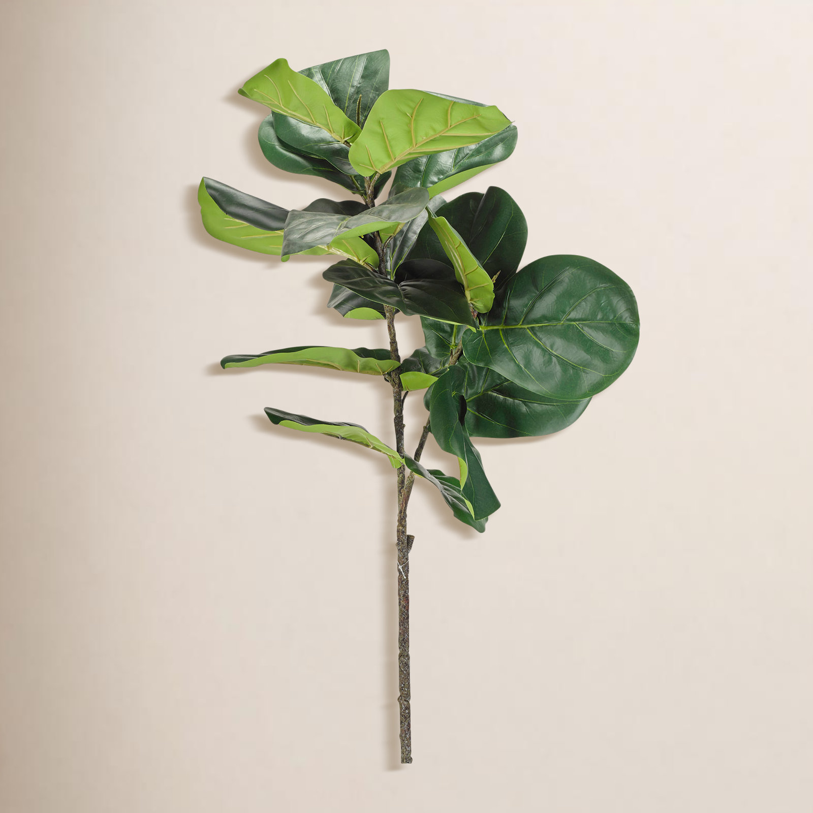 44'' Faux Fiddle Leaf Fig Branch