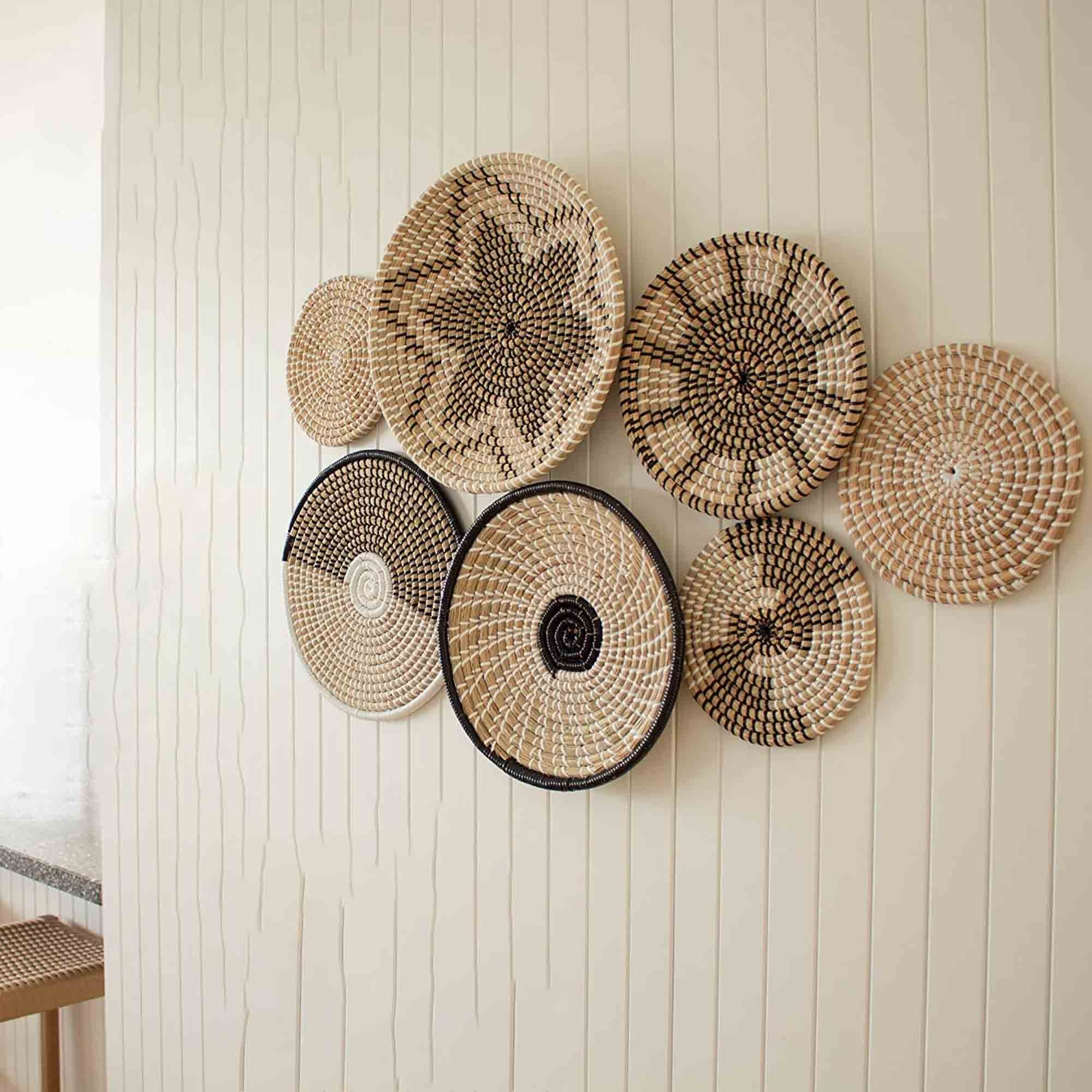 Bungalow Rose Wall Decor on Bamboo Slat / Seagrass Wayfair