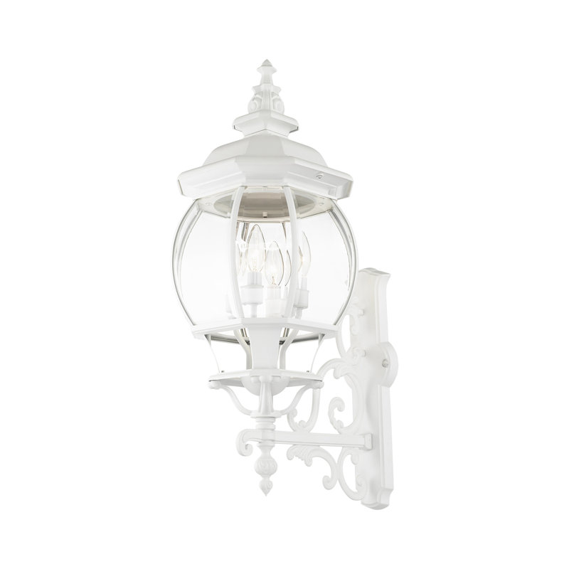 Aalena Wall Light, White, 28.5" H x 11" W x 15.5" D