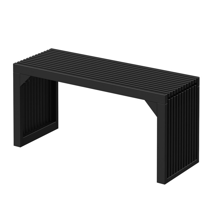 Dining Bench for Entryway, Black