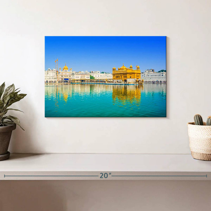 Nicci Asia Amritsar Golden Temple, H 8 po x l 12 po