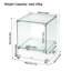 Table de chevet roulante en forme de cube acrylique pour tourne-disque, verte/orange/rouge-1961970032-1961970033