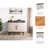 Hokku Designs 38" Loxley Grey Wood Chest