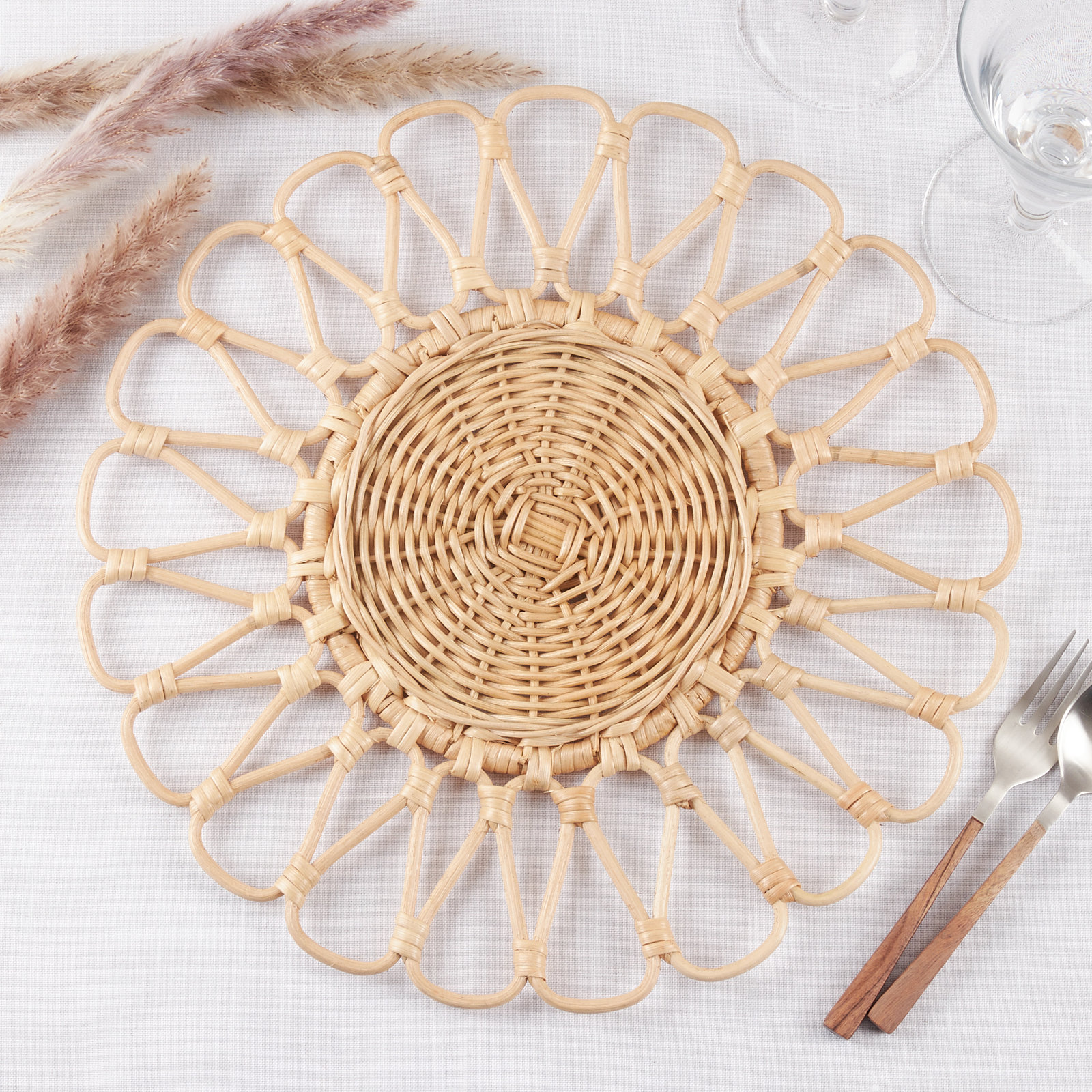Anika Jute Placemat, Natural